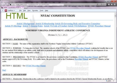 Constitution - Online Version (HTML)