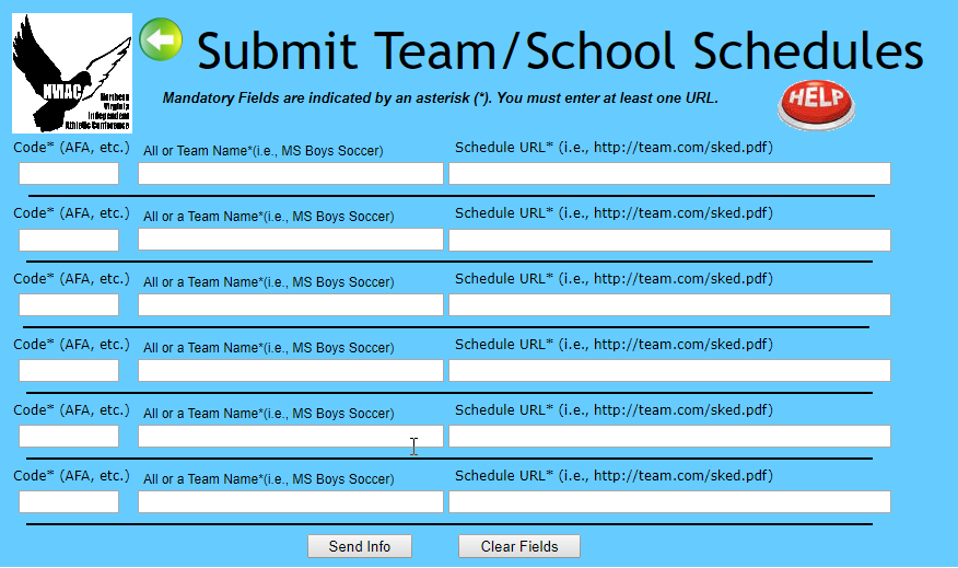 Revised Smart Phone Friendly Submit Scores screen